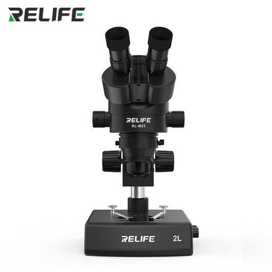 MICROSCOPIO CON LAMPARA LED RL-M3T-2l RELIFE