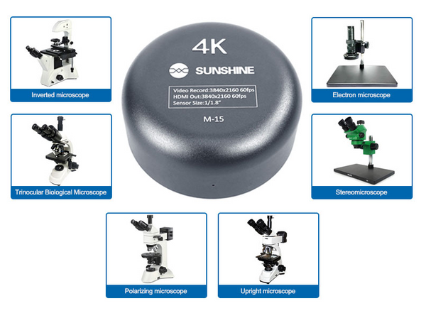 Camara HDMI para Microscopio Trinocular RL-M15 Relife