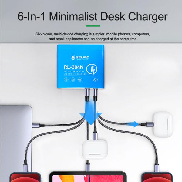 Adaptador Cargador Inteligente RL-304N Relife