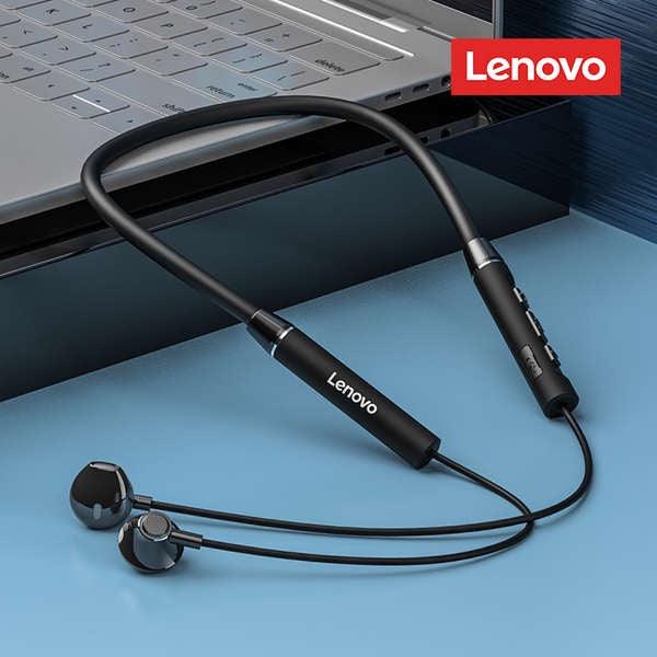 Audifono Manos Libres Bluetooth HE08 Lenovo - Negro