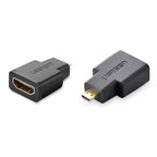 Adaptador Micro HDMI Macho a HDMI Hembra 20106 Ugreen - Negro