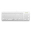 Teclado Genius Slimstar Q200 Membrana Alámbrico USB Español 31310020411 - Blanco
