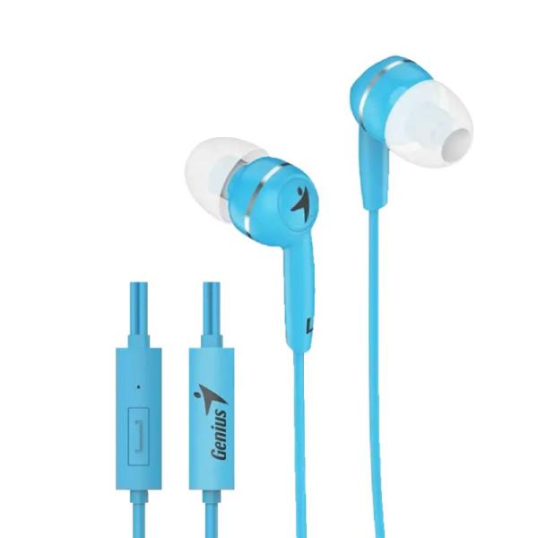 Audifono Genius HS-M320 Alámbrico 3.5mm 31710005414 - Azul Imagen principal del producto