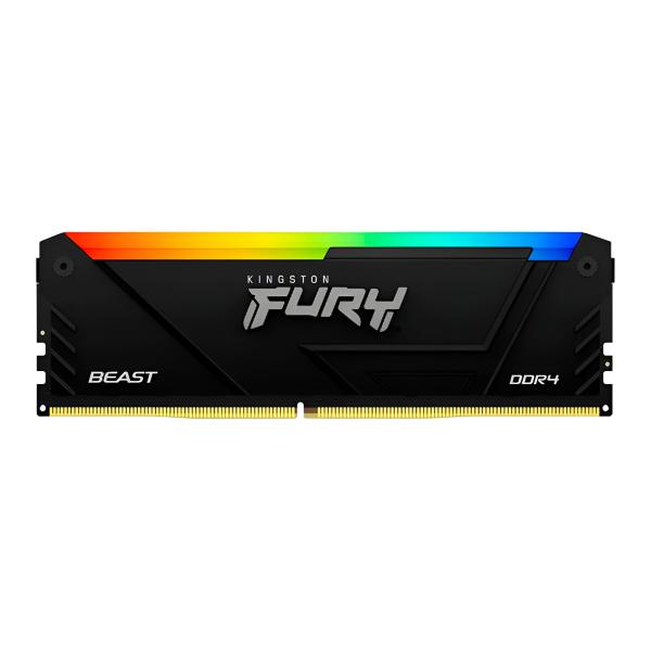 MEMORIA PC 16GB DDR4 3200MHZ BEAST RGB KINGSTON KF432C16BB2A/16