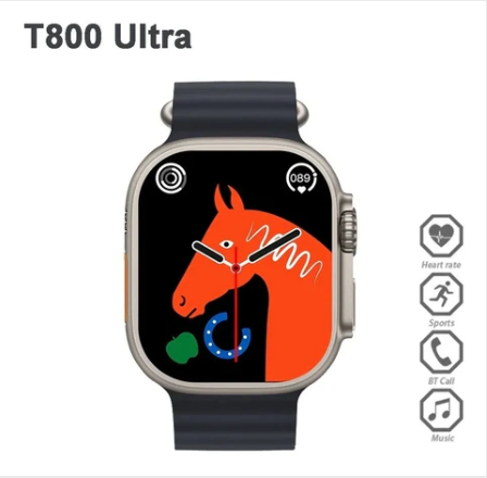 Reloj Inteligente T800 Ultra Yookie - Naranja