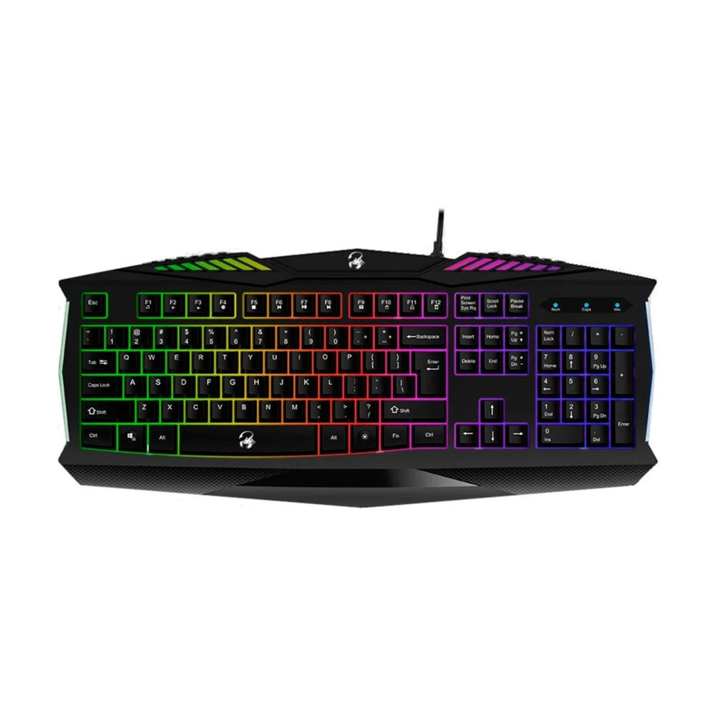 Teclado Gaming RGB Genius Scorpion K220 Membrana Alámbrico USB Español 31310475101 - Negro