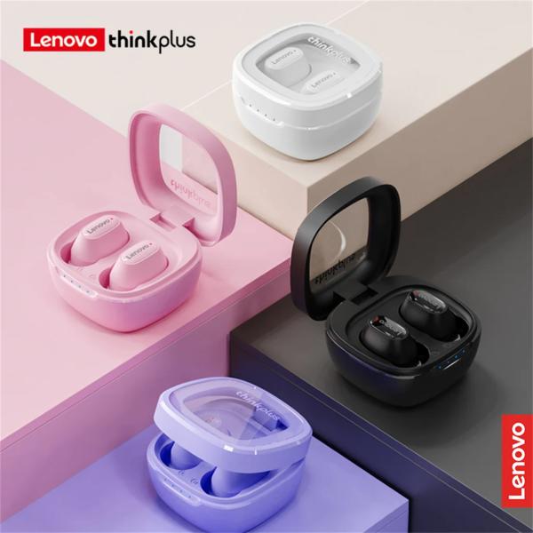Audifono Manos Libres Bluetooth XT62 Lenovo Negro - Morado