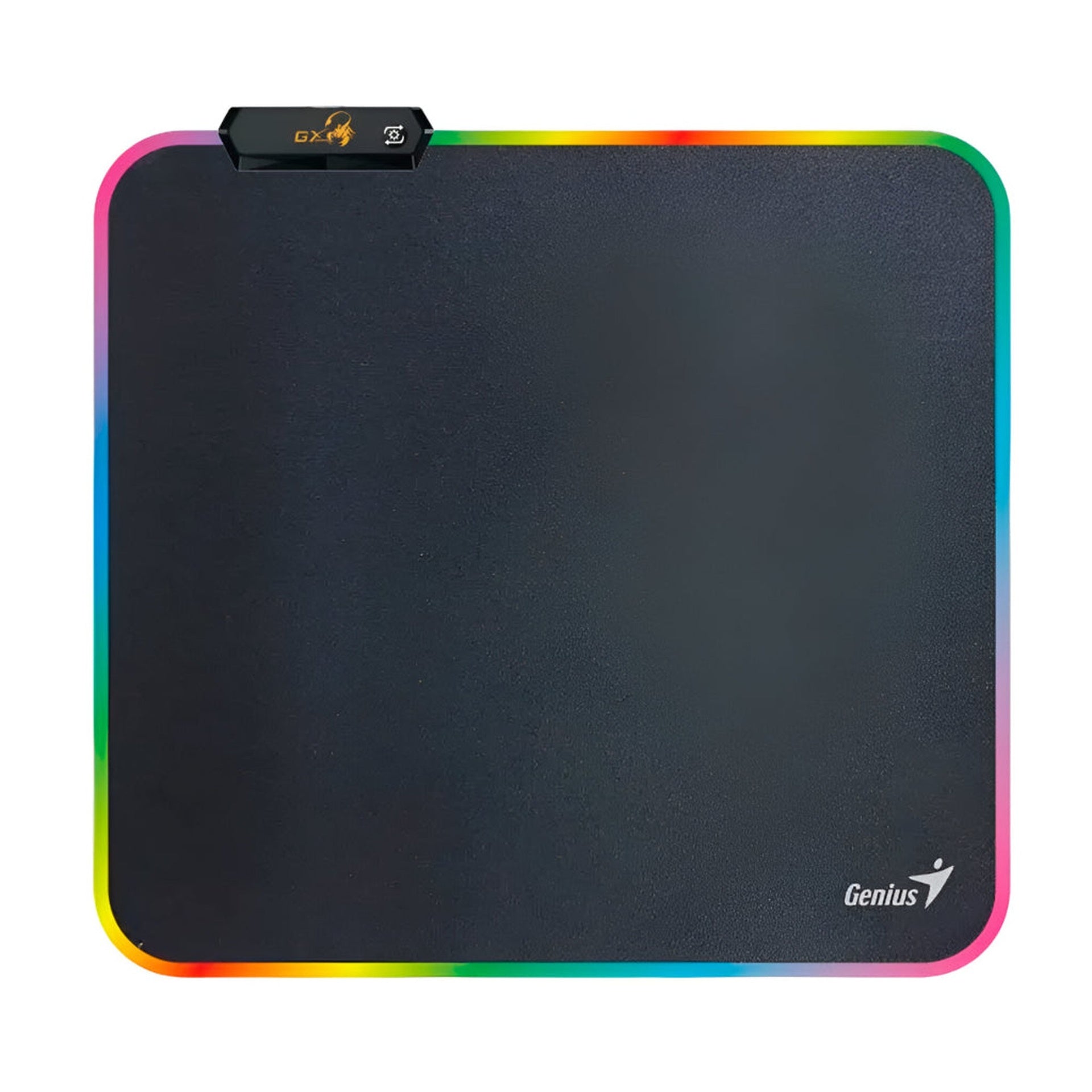 Mouse Pad Gaming RGB Genius GX-PAD 260S 24x24cm Tela y Goma 31250018400 - Negro Imagen principal del producto