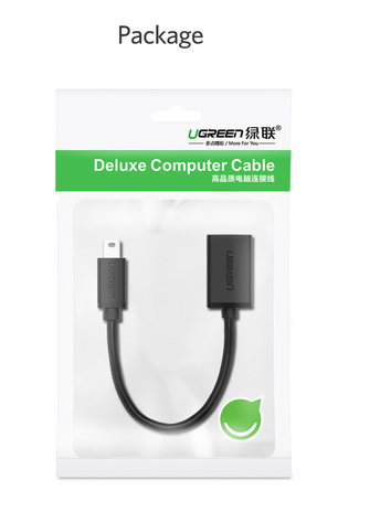 Adaptador OTG Mini USB (V3) a USB Tipo a Hembra US249 10383 Ugreen