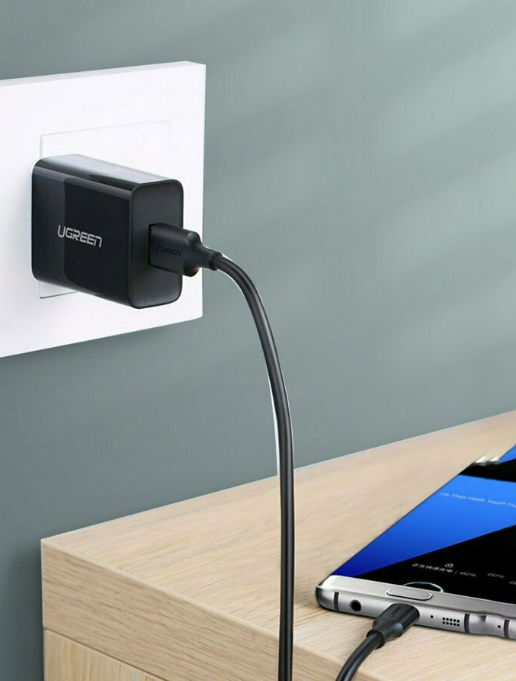 Cable USB Tipo C US184 20882 Ugreen - 1M Negro