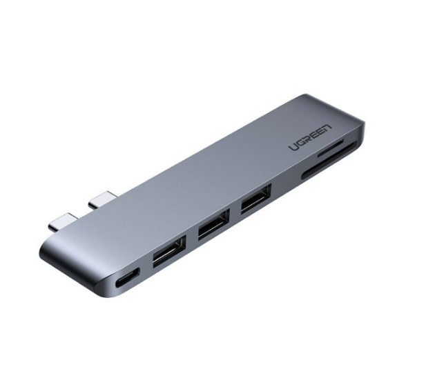 Hub USB Tipo C CM251 60560 Ugreen - Gris