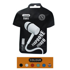 AUDIFONOS MANOS LIBRES YK05 NEGRO