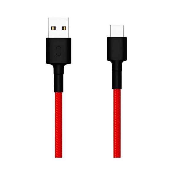 CABLE XIAOMI BRAIDED USB TYPE-C 100CM RED  18863