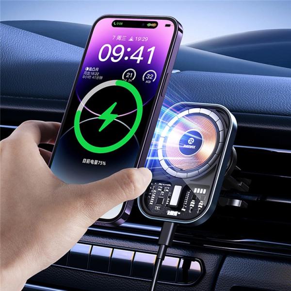 Holder Cargador Inalambrico RM-C18 Remax - Azul