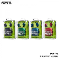 AUDIFONOS MANOS LIBRES BLUETOOTH TWS-33 REMAX VERDE