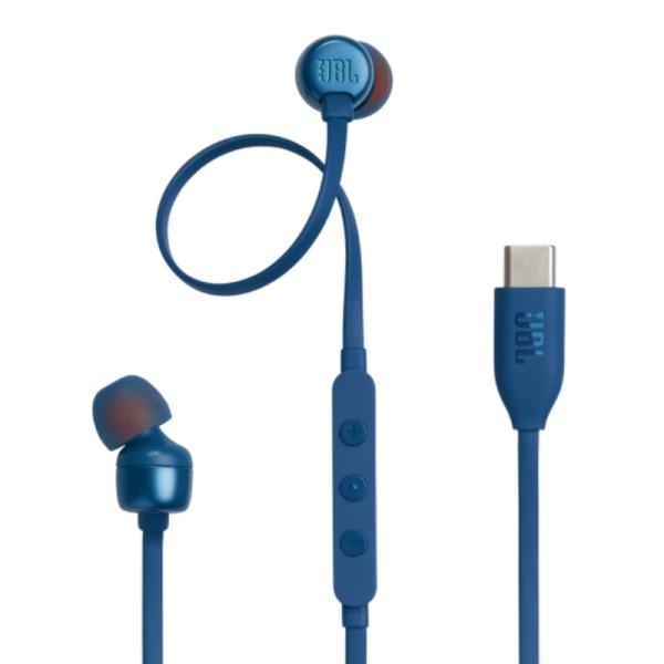 Audifono Jbl Tune 310C Alámbrico Tipo C JBLT310CBLUAM - Azul