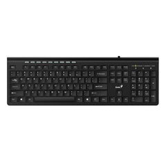 TECLADO GENIUS SLIMSTAR 230II MEMBRANA ALÁMBRICO USB ESPAÑOL 31310048401