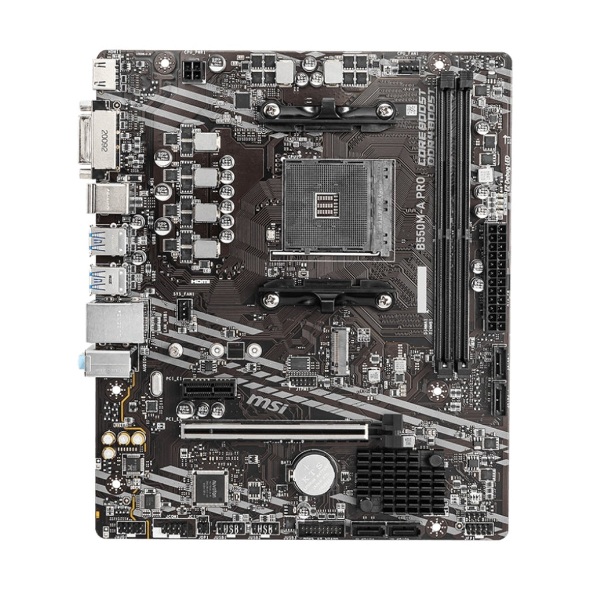 Tarjeta Madre Msi B550M-A PRO AM4 MICRO-ATX DDR4 911-7C12-040 - Negro