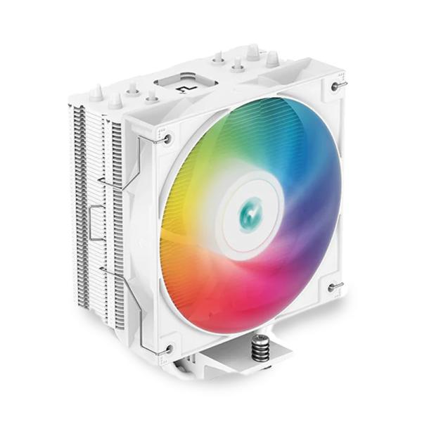 Enfriamiento de Aire Deepcool AG400 Wh Argb Lga1700/am5 1x120mm R-AG400-WHANMC-G2 - Blanco