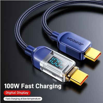 Cable USB Tipo C a Tipo C S-CC100A4 Joyroom - Azul