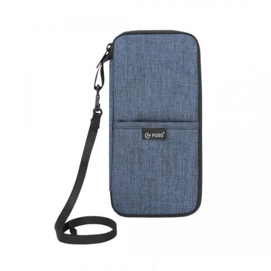 ESTUCHE MULTIFUNCIONAL TARJETERO PS-813S POSO AZUL