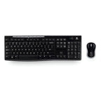 Teclado y mouse Logitech MK270 combo membrana inalámbrico 2.4 GHz ingles 920-004536