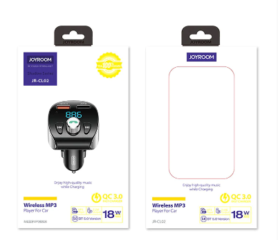 Transmisor Bluetooth JR-CL02 Joyroom - Negro Gris