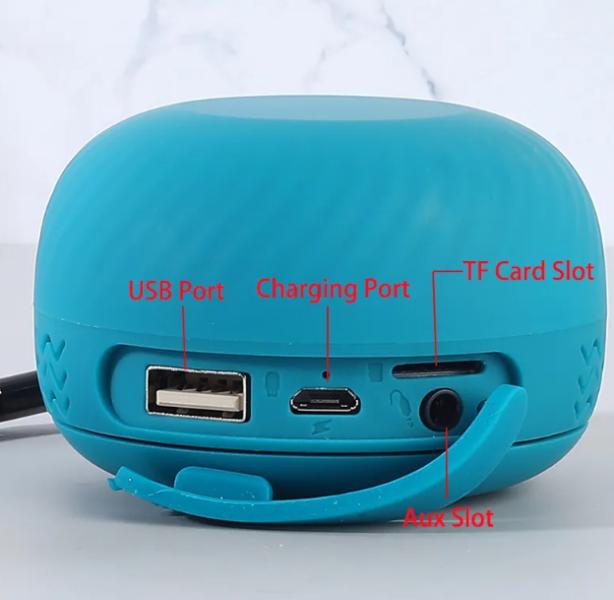 Parlante Bluetooth TG-628 T&g - Negra