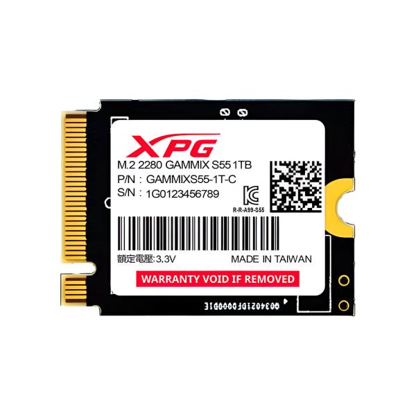 HD INTERNO 512GB SSD M.2 2230 ADATA PCI-EXPRESS XPG GAMMIX S55 SGAMMIXS55-512G-C