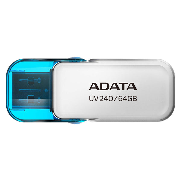 Memoria USB 64GB ADATA AUV240 usb-a 2 AUV240-64G-RWH blanco azul