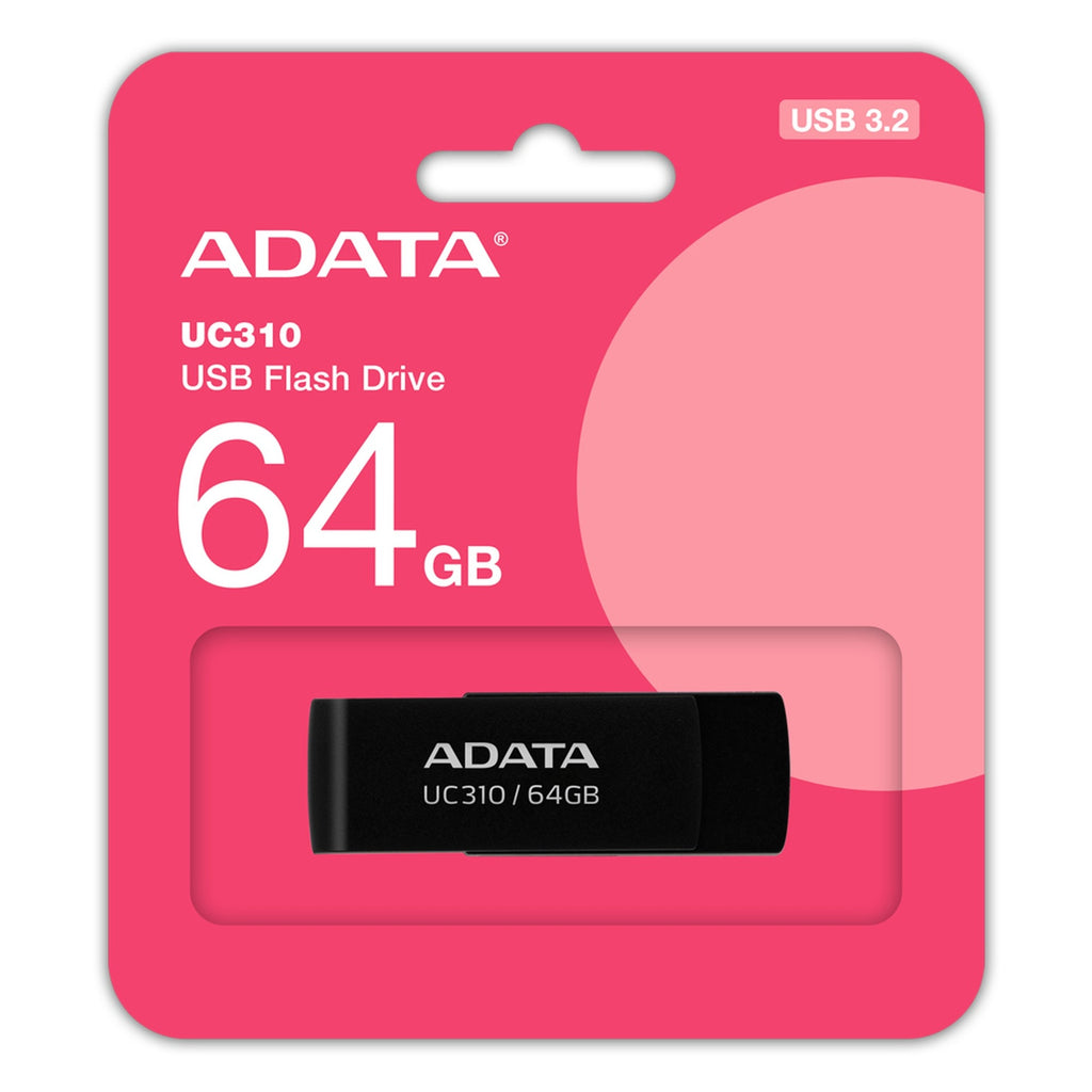 Memoria USB 64 ADATA UC310 usb-a 3.2 gen 1 UC310-64G-RBK