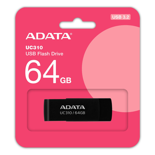 Memoria USB 64 ADATA UC310 usb-a 3.2 gen 1 UC310-64G-RBK