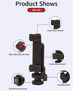 Base para Tripode Camara BH-05 Jmary - Negro