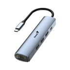 Hub Genius RS2 UH-545 Gris 3 Puertos USB 3.0
