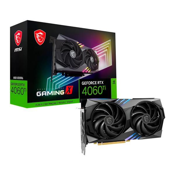 TARJETA DE VIDEO MSI GEFORCE RTX4060 TI GAMING X 16G 912-V517-208