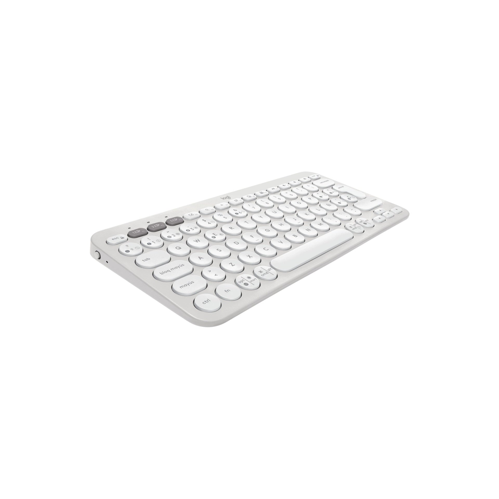 Teclado Logitech pebble keys 2 K380S membrana inalámbrico bluetooth español 920-011784 Imagen principal del producto