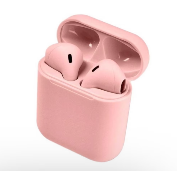 Audifonos Manos Libres Bluetooth Apro 12 Greatthink Blanco - Rosado