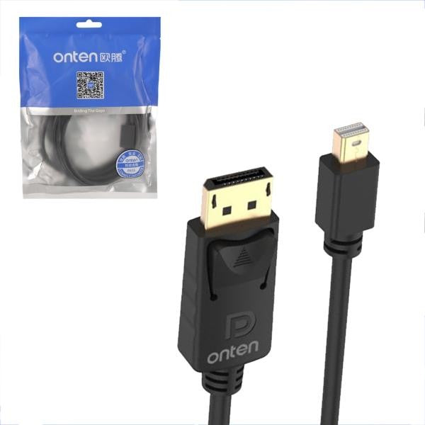 CABLE DISPLAY PORT A MINI DISPLAY PORT OTN-DP101 ONTEN 2M