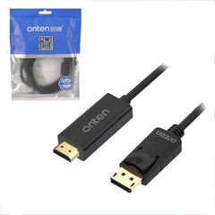 CABLE DISPLAY PORT A HDMI OTN-DP303 ONTEN 1.8M NEGRO
