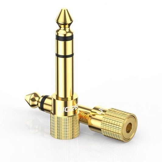 ADAPTADOR 6.35MM MACHO A 3.5MM HEMBRA 20503 UGREEN