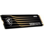 HD interno solido 1TB MSI spatium M480 PRO m.2 2280 PCIE GEN4 X4 7400mbps 6000mbps S78-440L1G0-P83