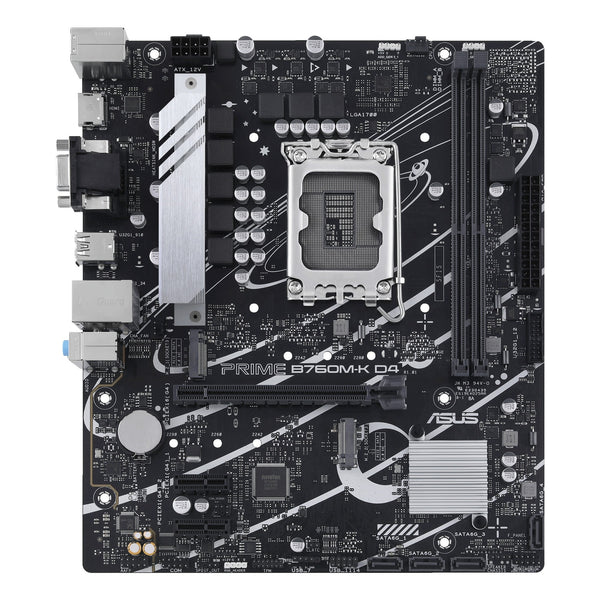 ASUS Tarjeta Madre LGA1700 DDR4 PRIME B760M-K D4