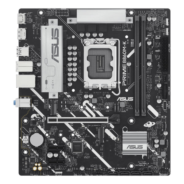 ASUS Tarjeta Madre Micro-ATX DDR5 PRIME B860M-K