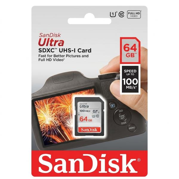 Memoria Micro Sd Sandisk - 64GB
