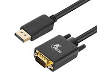Xtech Cable DisplayPort A VGA Negro XTC-377
