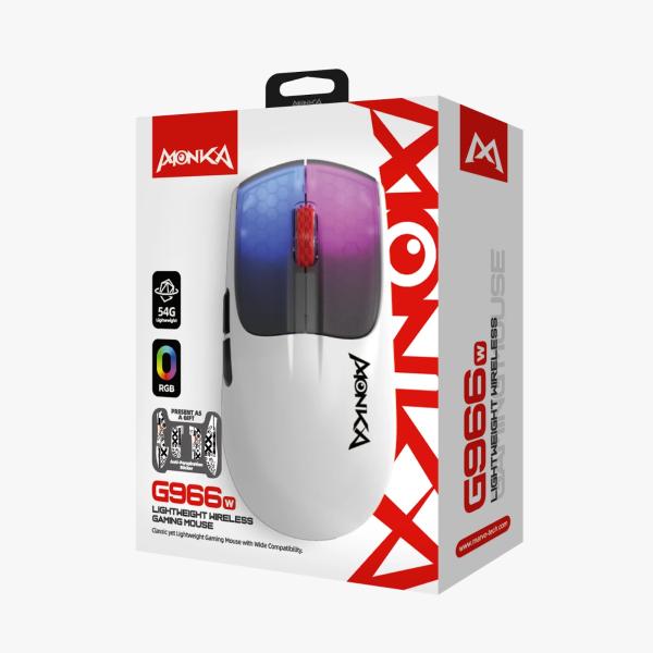Mouse Alambrico Monka G966W Monka