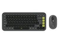 Logitech Combo Teclado Y Mouse Español Grafito Pop Icon
