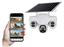 Camara Vigilancia Wi-Fi Solar 4K Triple Lente