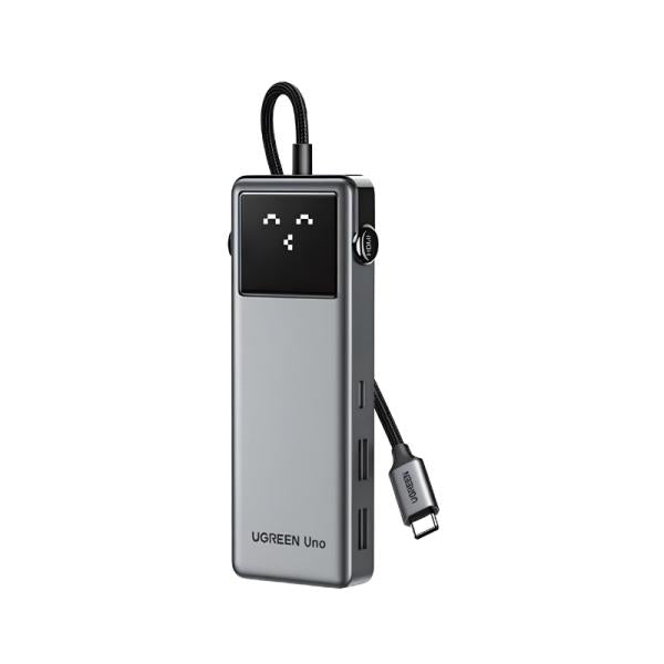 Hub Ugreen 75177 USB-C 2 USB-A 3.0/usb-c/hdmi 2.0 600 Mbps 6 en 1/4k 60hz/led