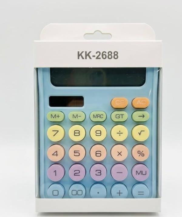 Calculadora KK-2688 - Celeste